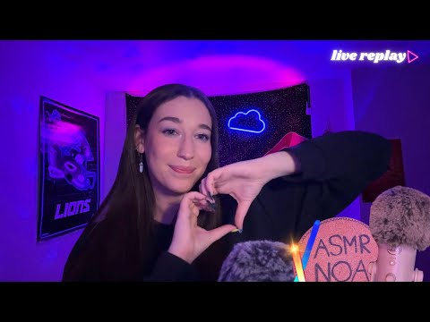 ASMR to relax and fall asleep to 😴 | live #472