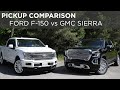 2019 Ford F-150 Limited vs. 2019 GMC Sierra Denali | Pickup Comparison | Driving.ca