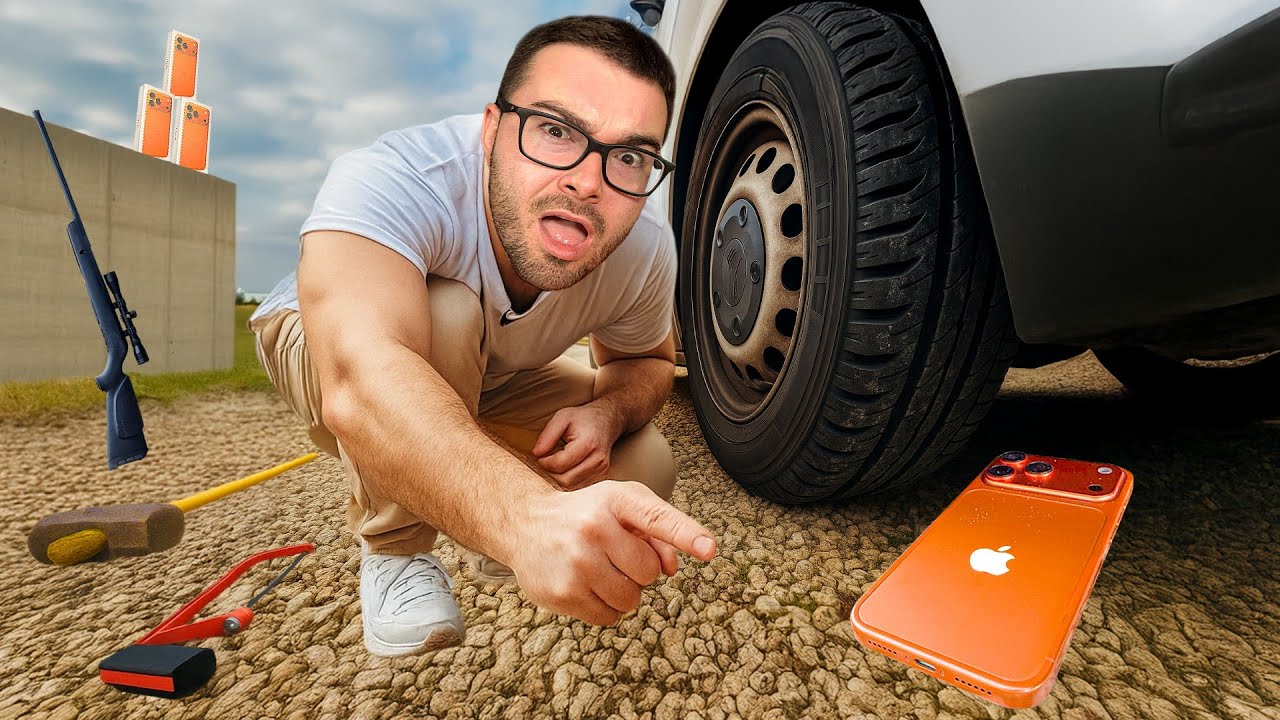 Je détruis un FAUX IPHONE 17 PRO a 98€ ! (j'ai fais un carnage)