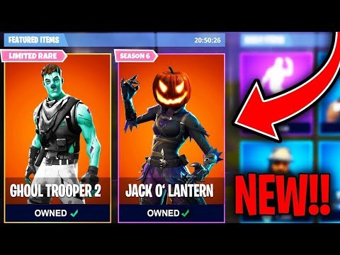 *NEW* Halloween Skins in ITEM SHOP!(Fortnite LIVE) First ...
