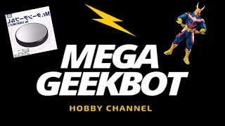 Mega Geekbot Unboxing Mr. Hobby Turntable L Figure All Might Age Heroes By Banpresto