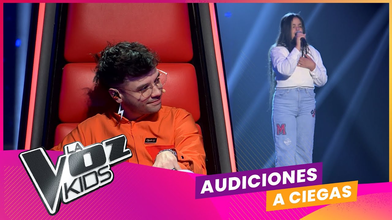 Melody Valerio canta Y si hacemos un muñeco | Audiciones a ciegas | La Voz Kids Uruguay 2023 Melody Valerio canta Y si hacemos un muñeco | Audiciones a ciegas | La Voz Kids Uruguay 2023
