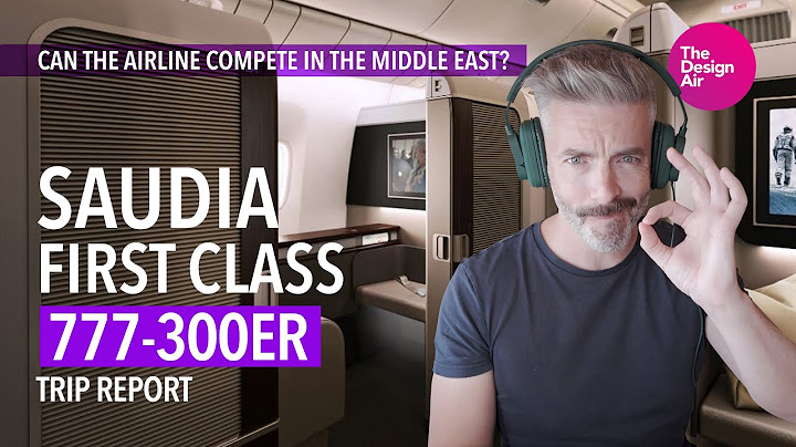 Saudia First Class 777-300ER Trip Report