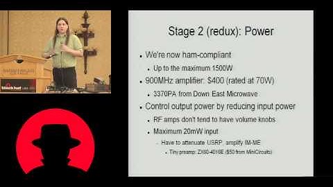 Blackhat 2010   Extreme Range RFID Tracking   Chris Paget    Part