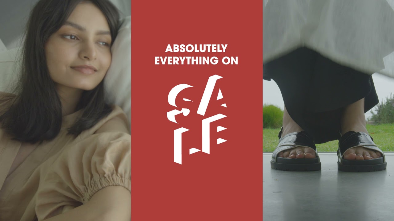 Absolutely Everything On Sale - Now Extended! - YouTube advert.