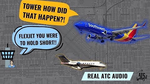 Chicago Midway Runway Incursion: ATC Audio Captures Close Call Between Southwest and FlexJet