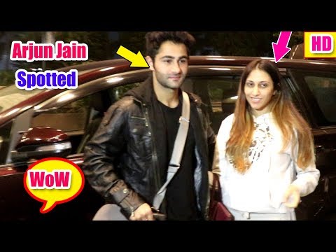 Arjun Jain Spotted at Airport