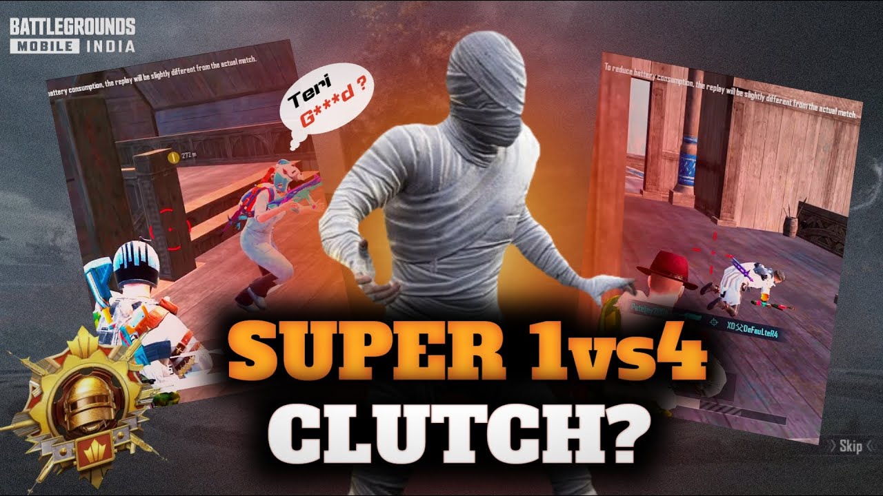 Super 1vs4 Clutch 🔥 Jay Gaming Solo Vs Squad Intense Conqueror Lobby ...