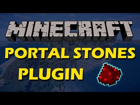 How to create Portal Networks in Minecraft with PortalStones Plugin