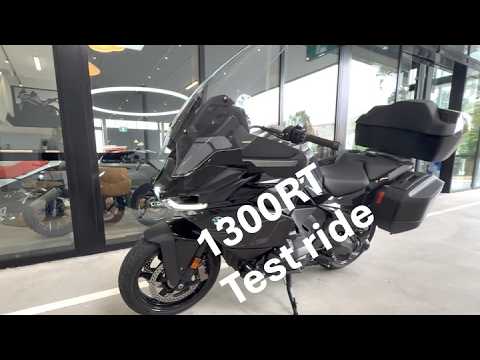 I test ride the BMW 1300RT