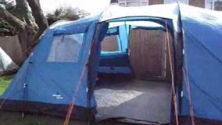 Vango Tigris 600 6 Person Family Tunnel 