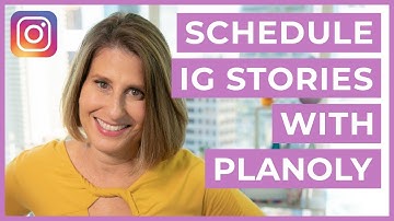 How To Schedule Instagram Stories With Planoly (PLAN AHEAD SO YOU CAN TAKE A BREAK)