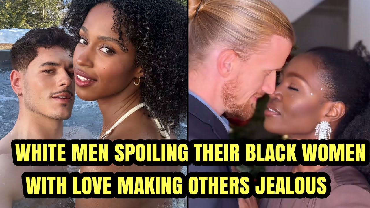 White Men Spoiling Their Black Women With Love Making Others JEALOUS -A Must Watch #viral