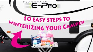10 Easy Steps to Winterizing Your Camper