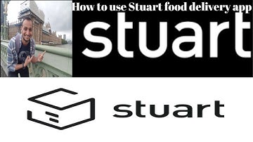 how to use Stuart delivery service app| Stuart food delivery app demo| How to use Stuart app