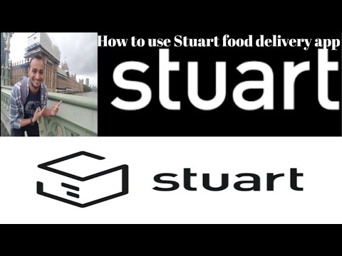 how to use Stuart delivery service app| Stuart food delivery app demo| How to use Stuart app