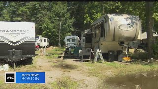 Webster campground residents "have nowhere to go" after judge deems area uninhabitable