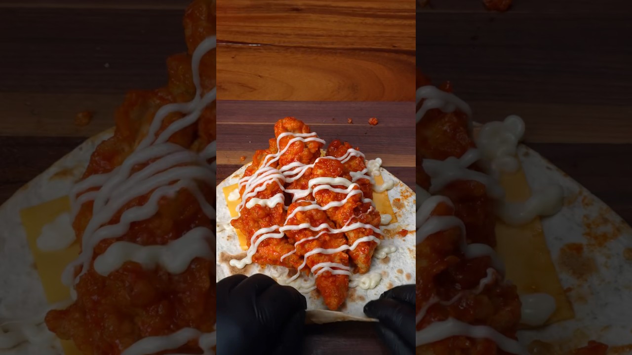 กิน หรือ ไม่กิน ไก่ไม่มีกระดูกโรลแบบ KFC #asmr #shorts