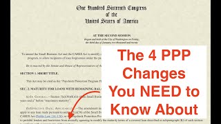 NEW PPP CHANGES // 4 Things You SHOULD Know About the New PPP Flexibility Act