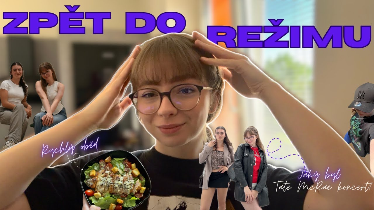 ZPĚT DO REŽIMU - Storytime o Tate McRae koncertu, natočily jsme podcast, zase začínám běhat :D