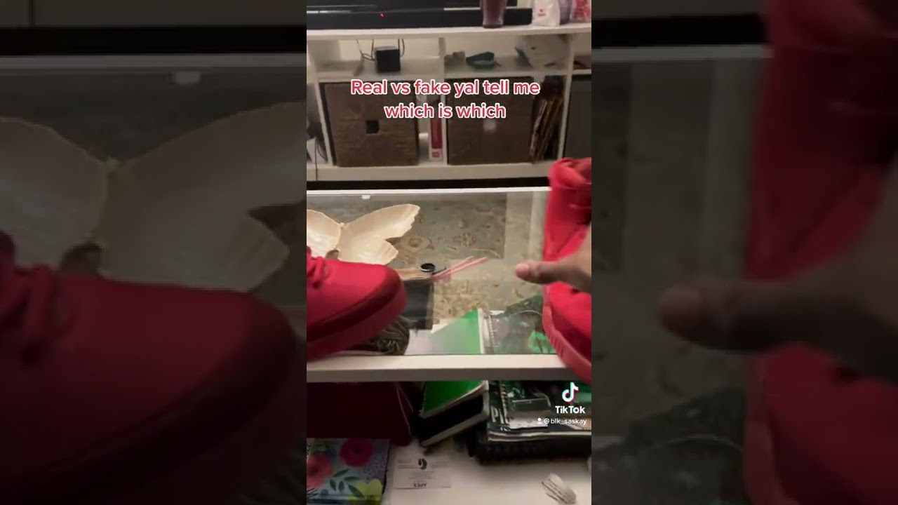 Real Vs fake Red Octobers