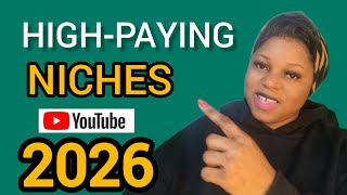 Highest Paying Niches on YouTube in 2026 | Most Profitable YouTube Niches for Monetization