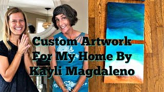 We recently commissioned a local artist, Kayli Magdaleno, to create...