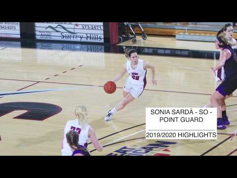 Sonia Sardà: 2019/2020 Highlights - Sophomore year