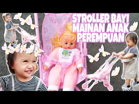 Lucu Banget!! Bocah Imut UNBOXING Boneka Bayi Bisa Ngomong Nangis Dan Tertawa -- Baby Doll For Girl. 