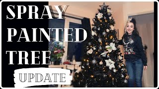 Painted Christmas Tree UPDATE