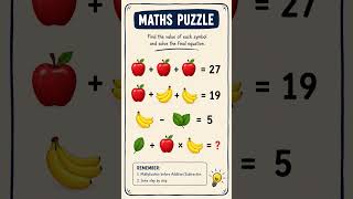 Maths Puzzle #rezoning #mathskills #mathstricks #maths #puzzle