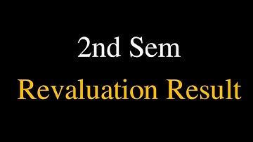 Second Sem Revaluation Result| Calicut University