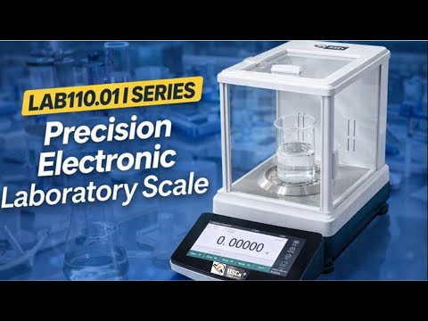 Configure platform scale parameters 3 LAB110.01 precision scale: calibration and settings