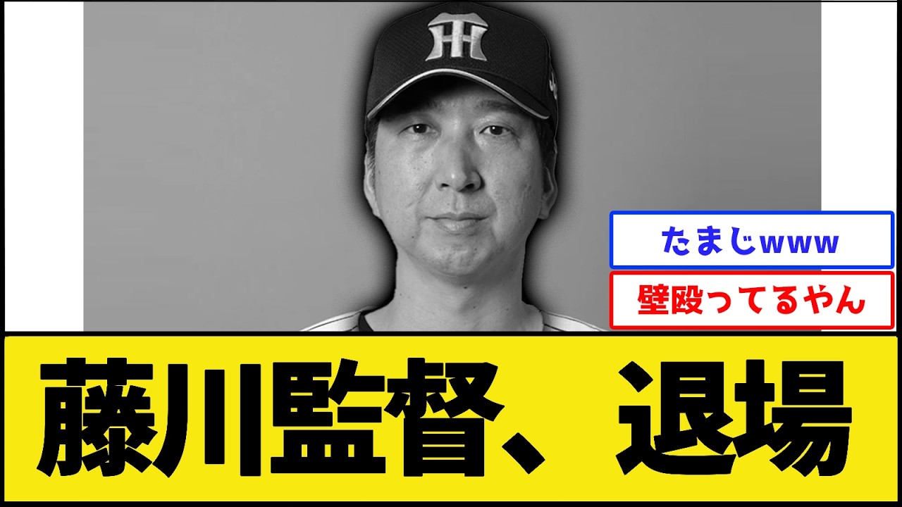 【ブチギレ】藤川監督、退場【ソフトバンクホークスvs阪神タイガース】【プロ野球なんJ 2ch】