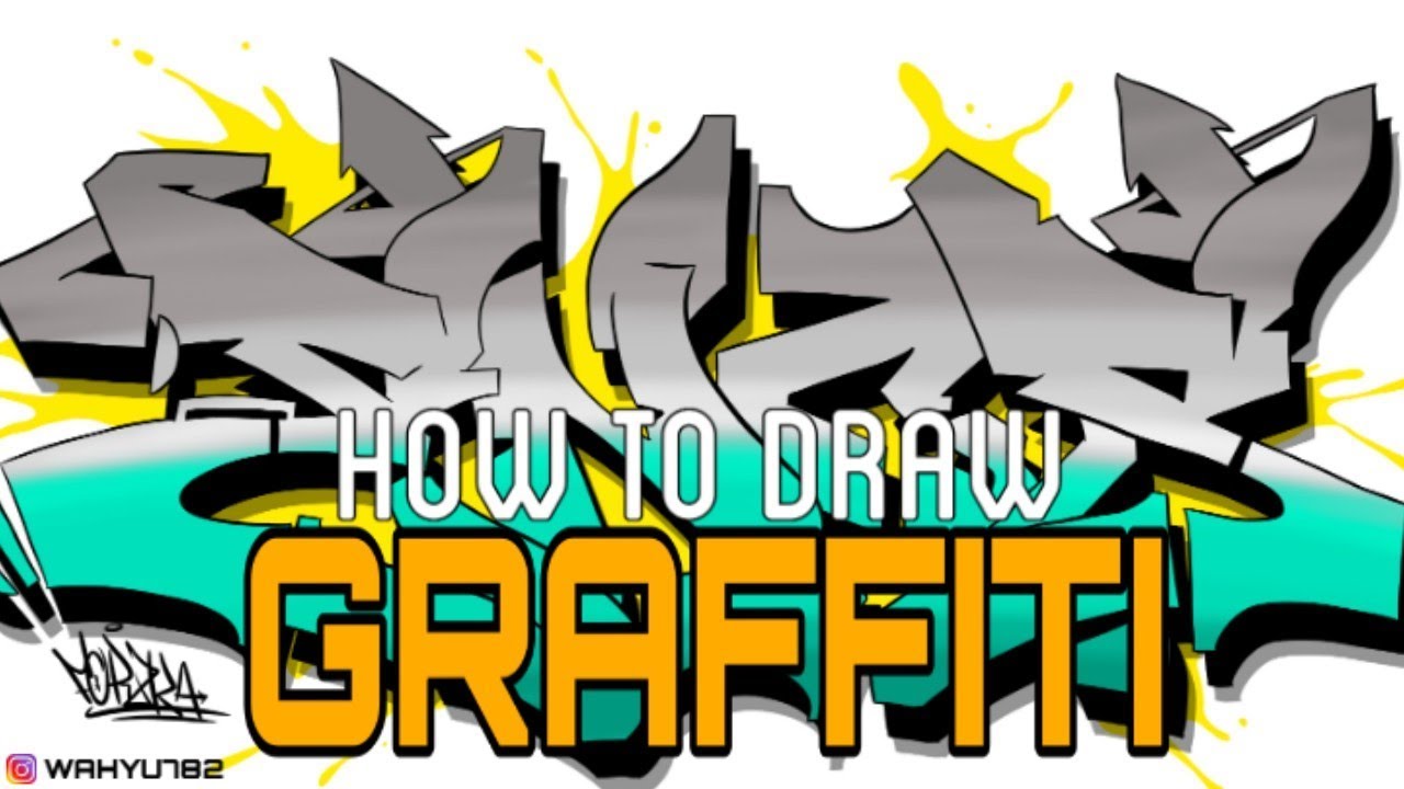 Draw Graffiti - Wild Style in Medibang Paint (DigitalGraffiti #07)