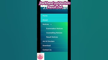 Jharkhand Polytechnic Result 2024 out #shortsvedio #shorts #jcecebresult #jharkhandpolytechnic