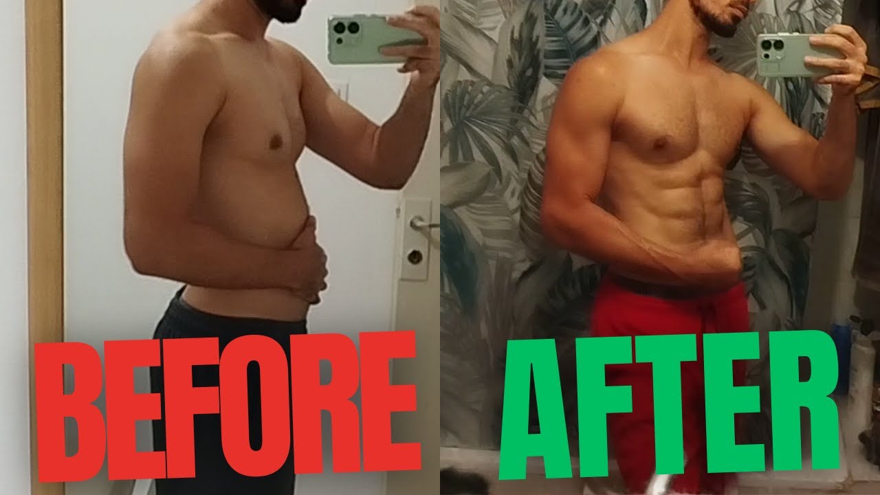 30 Days Body Transformation Results - YouTube