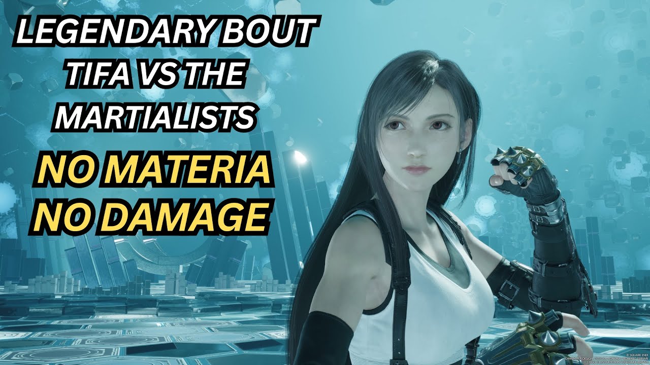 FFVII Rebirth Legendary Bout: Tifa vs. The Martialists (No Damage, No Materia)
