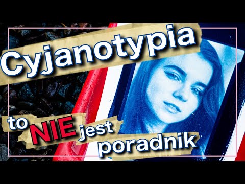 Cyjanotypia, odbitki z dużego formatu 4x5 | Podejście numer jeden