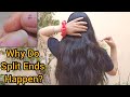 How i treat my split ends permanently  remedies  tips glow yourself splitends