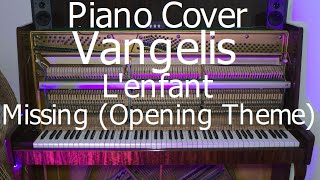 Boris Ivanovic piano cover - Vangelis L&#39;enfant &amp; Missing (Opening Theme)