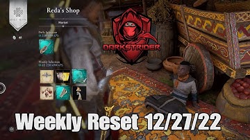 Assassin’s Creed Valhalla- Weekly Reset 12/27/22