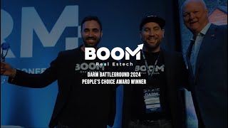 Boom Wins Darm Battleground Peoples Choice Award