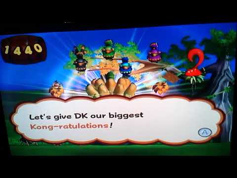 Donkey Kong Jungle Beat (Nintendo Wii) Part 20 - Banana Banquet (Finale) 100% Complete