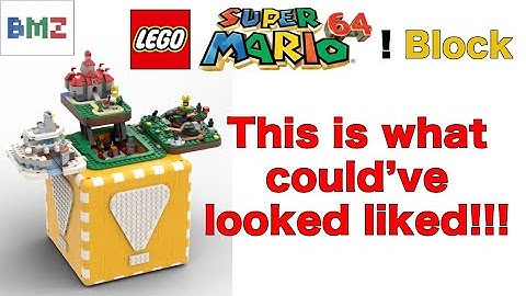 What the LEGO Super Mario 64 Block Set Could’ve Looked Like!