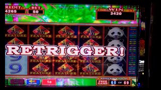 Ultra Stack Panda Slot Machine Bonus + Retriggers - 110 FREE SPINS - Big Win (#1) screenshot 2