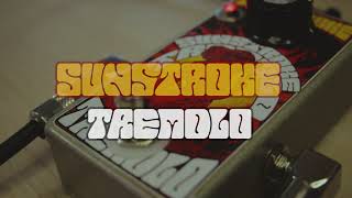 SUNSTROKE TREMOLO/ DIY PEDAL DEMO / DIY TREMOLO PEDAL