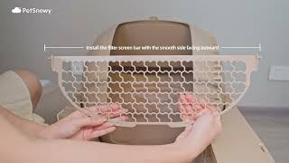 How to Install the Filter Screen