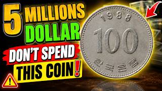 🚨 Don't Spend This 1988 Korean 100 Won Coin! It Could Be Worth