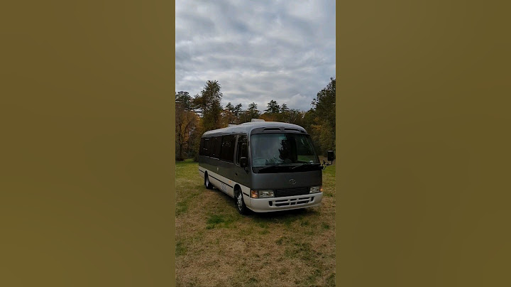 Adventure Ready Minibus | 1993 Toyota Coaster #rv #jdm #bus